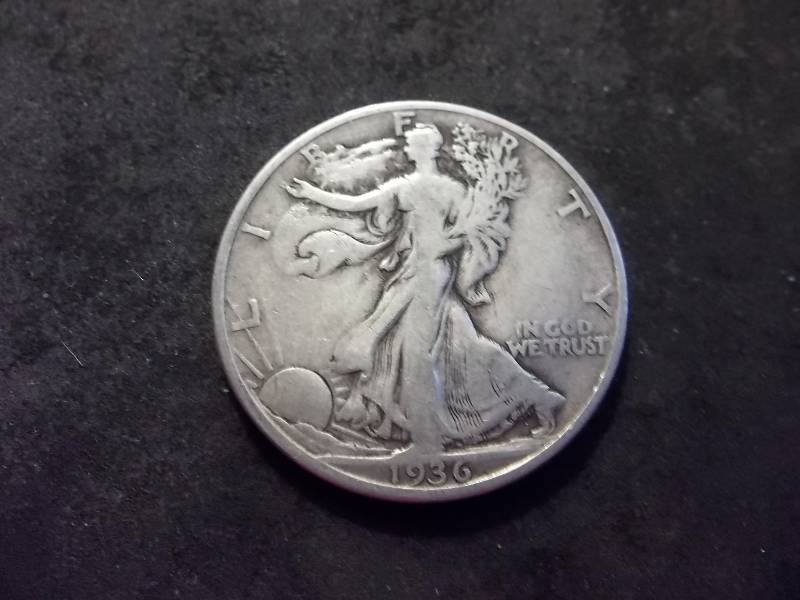 1936 D Walker Half Dollar