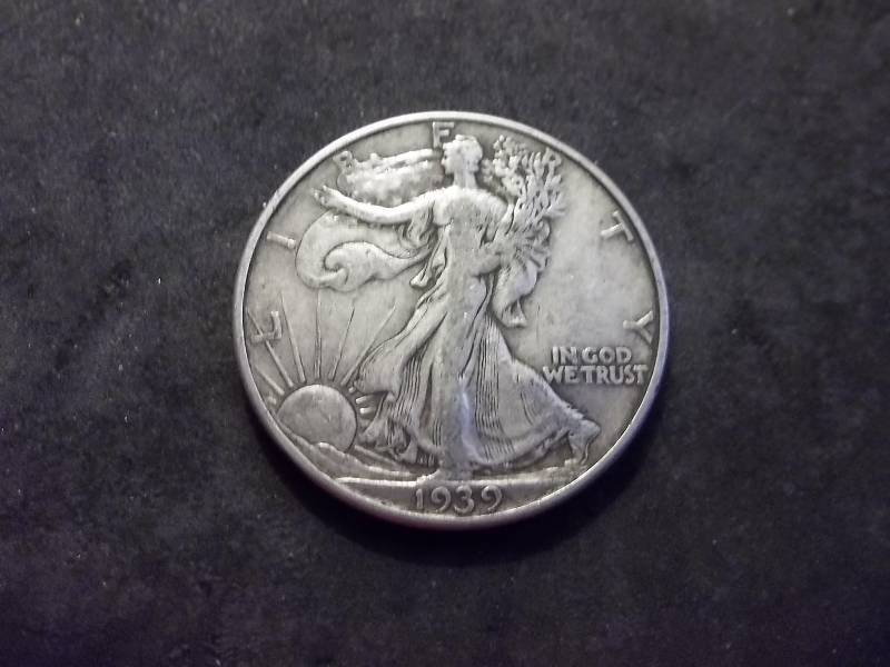 1939 D Walker Half Dollar