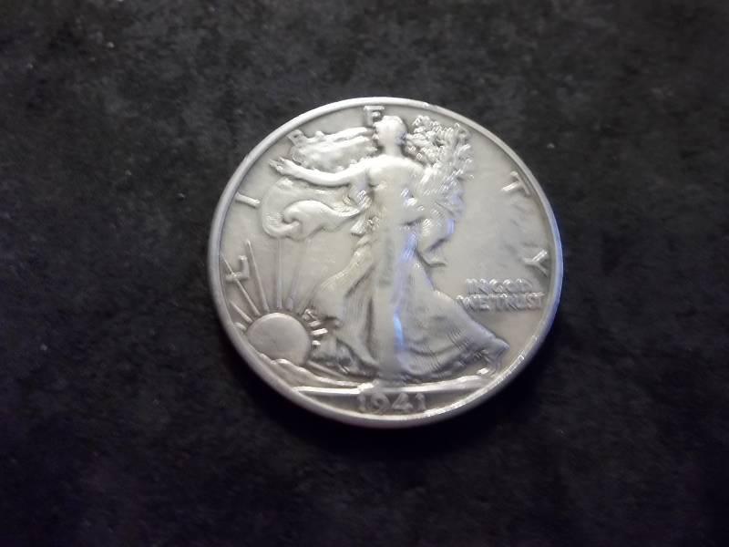 1941 S Walker Half Dollar