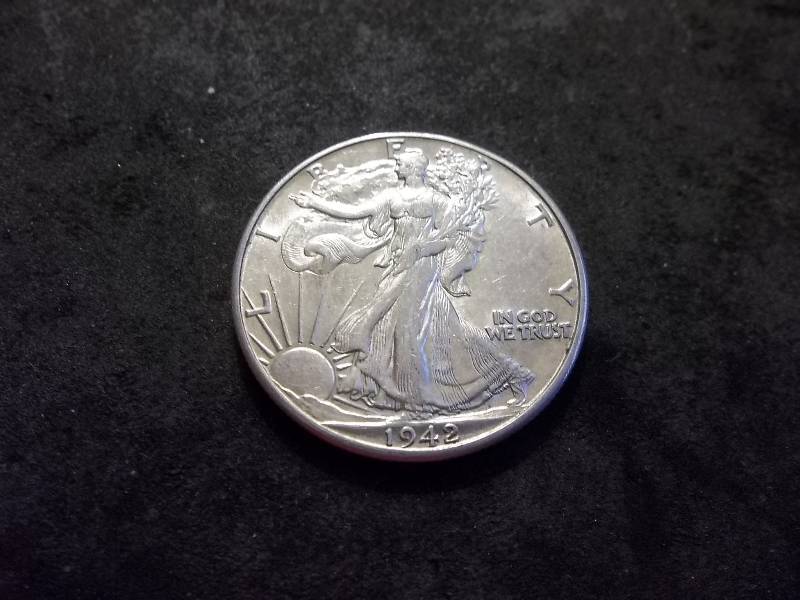 1942 D Walker Half Dollar