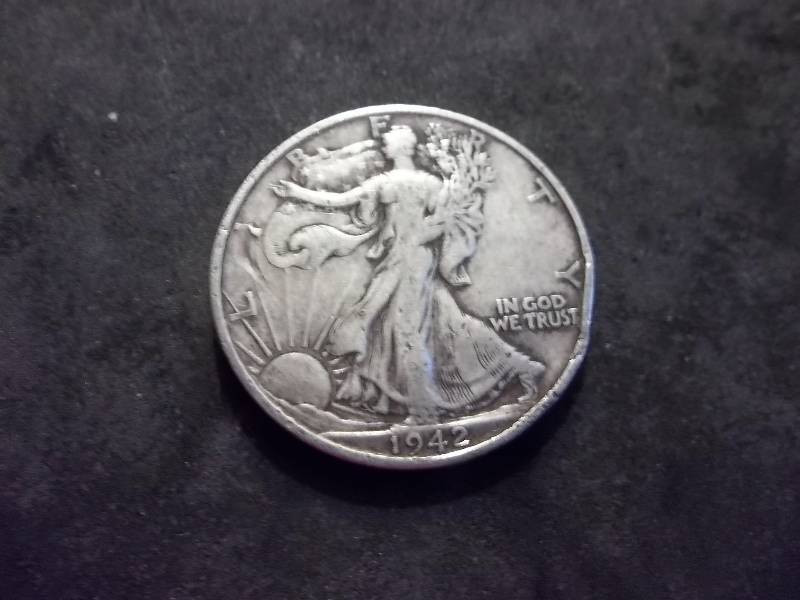 1942 S Walker Half Dollar