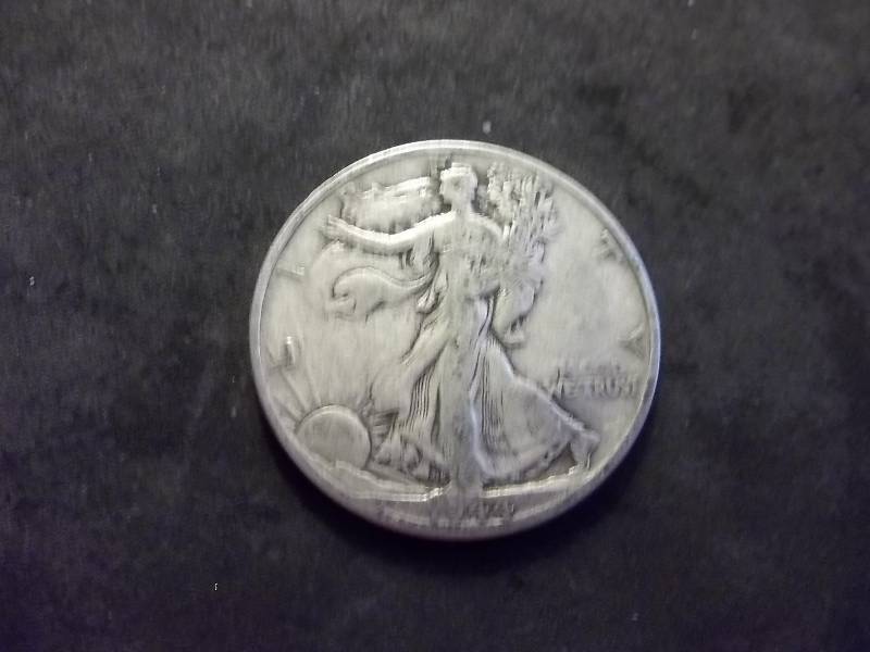 1944 D Walker Half Dollar