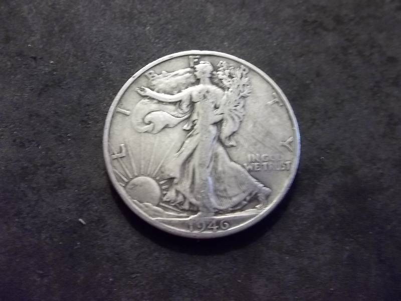 1946 S Walker Half Dollar