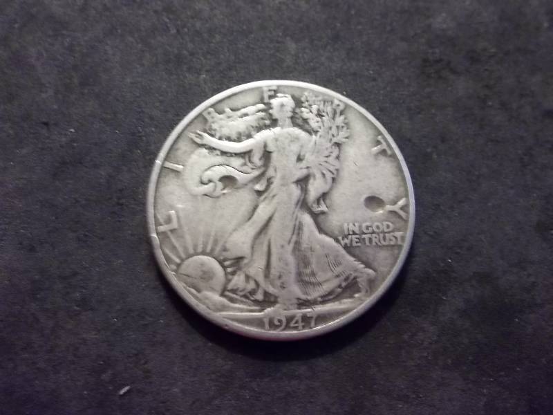 1947 D  Walker Half Dollar