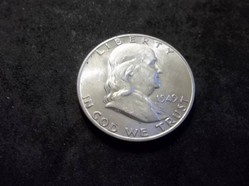 1949 D  Franklin Half Dollar