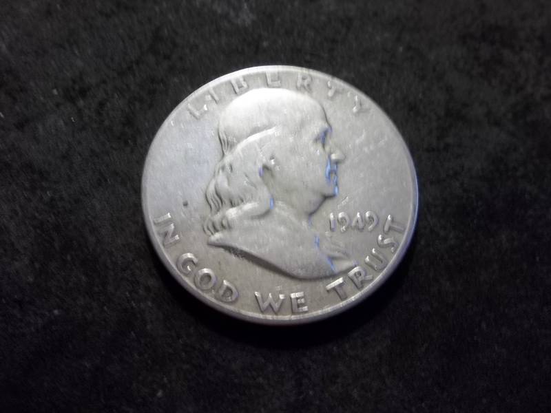 1949 S  Franklin Half Dollar