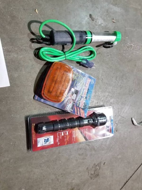 Flash Light, Work Light, Emergency Light