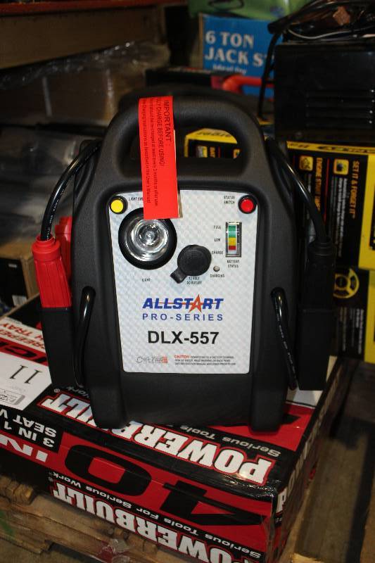 AllStart Pro-Series 12VDC Power SupplyCharger w Users Manual