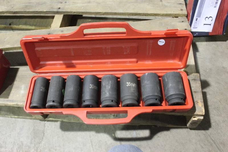 8-Piece Air Impact Socket Set