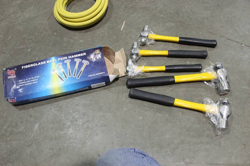 BR 5-Piece Fiberglass Ball Pein Hammer Set