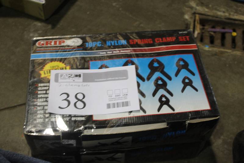 Lot of (2) 10-Piece Nylon Clamp sets