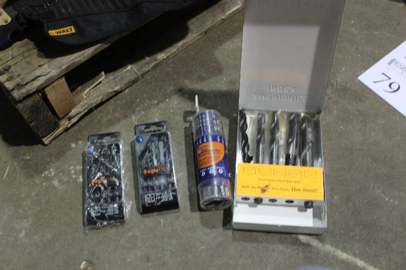 Lot of (4) Drill Bit Sets