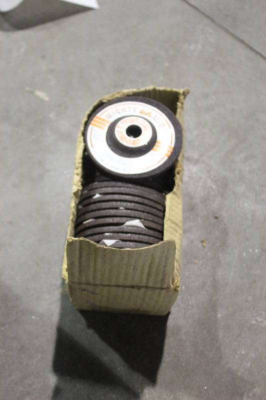 Lot of (25) Mighty Mighty 4x14x58in. Grinding Disks