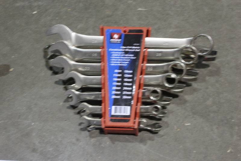 Neiko Tools 14-Piece CrV Metric Combination Wrench Set