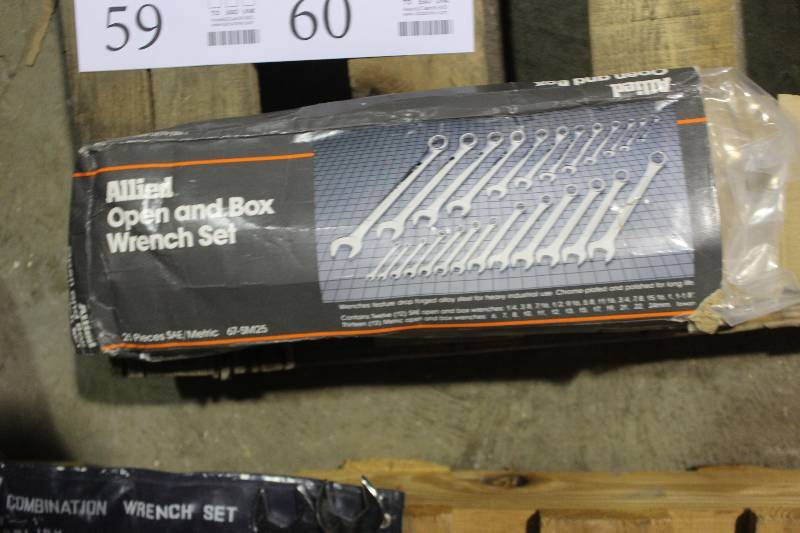 Allied 25-Piece SAEMetric Open & Box End Wrench Set