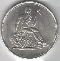 lot 47 image: Seated Liberty Design .999 Fine Silver - 1 Troy Ounce