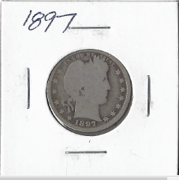 1897 Barber Quarter