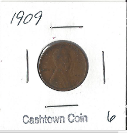 1909 Lincoln Wheat Cent