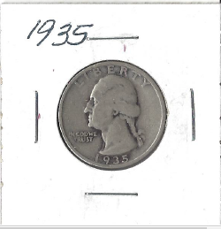1935 Washington Quarter