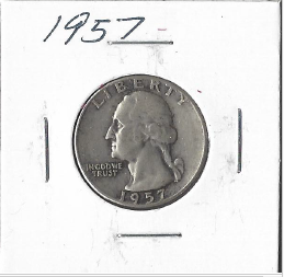 1957 Washington Quarter