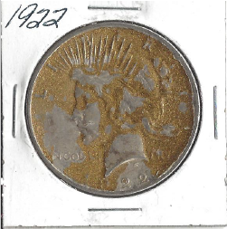 1922 Peace Dollar
