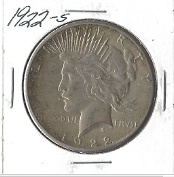 1922-S Peace Dollar