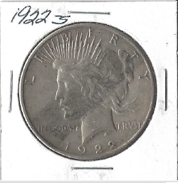 1922-S Peace Dollar