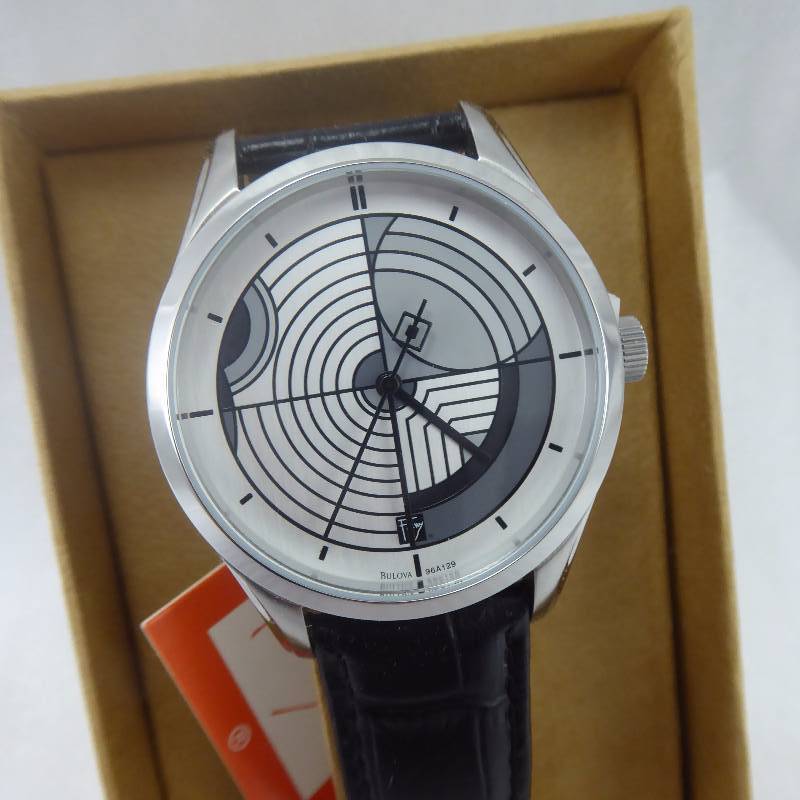 lot 25 image: Bulova Frank Lloyd Wright Collection Watch