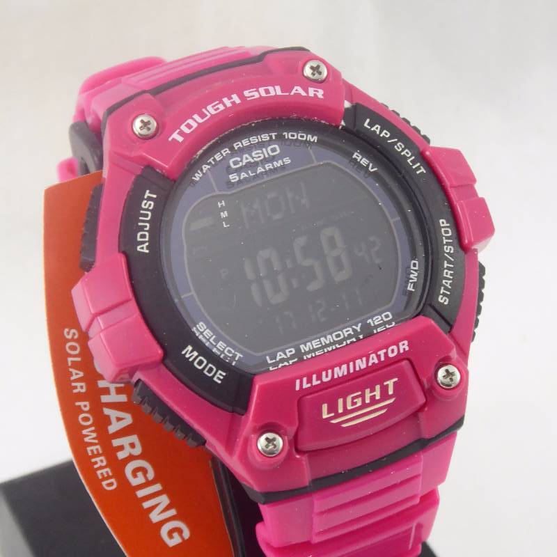 casio women's tough solar digital watch