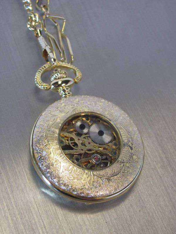 lot 75 image: Kansas City Railroad Pocket Watch