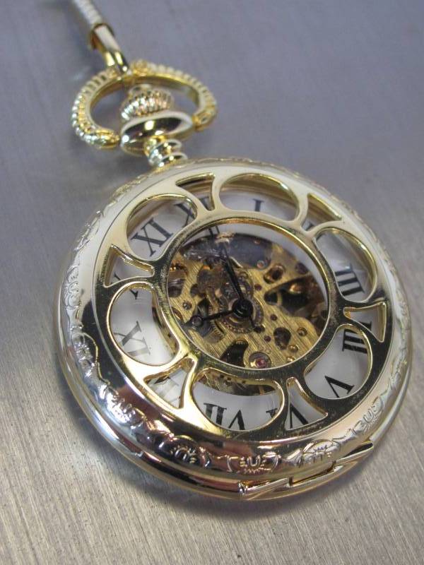 lot 74 image: Kansas City Railroad Pocket Watch