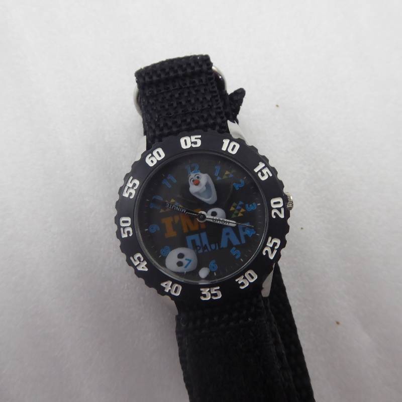 lot 109 image: Disney Kids Frozen Olaf Time Teacher Watch