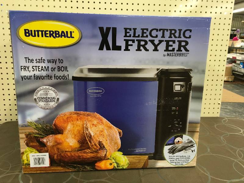 lot 33 image: BUTTERBALL TURKEY FRYER, WHOLESALE PRICE $129.99