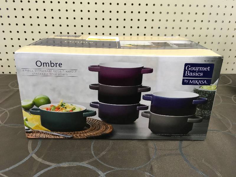 lot 46 image: GOURMET BASICS OMBRE DBL, WHOLESALE PRICE $14.99