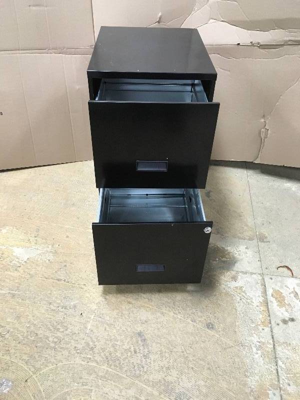 Smart File 2-Drawer Steel File Cabinet - Damaged open box never used