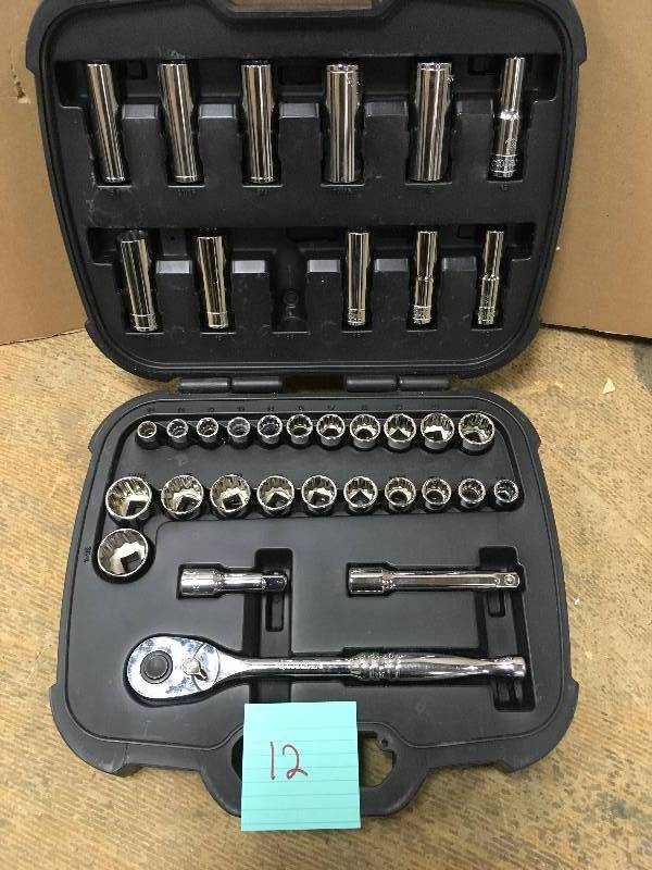 Husky 12 in. Drive MTS (37 Piece) H2S37SWS - Missing 1 Piece
