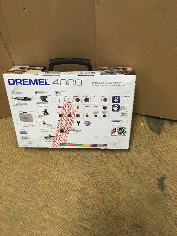 Dremel 4000 High-Performance Rotar Tool open box never used