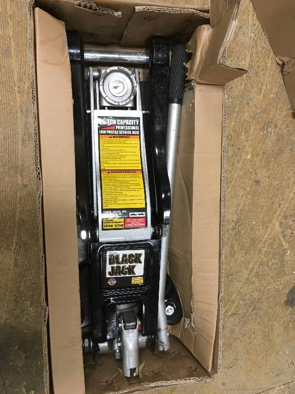 2 12 Ton Capacity Low Profile Service Jack open box never used