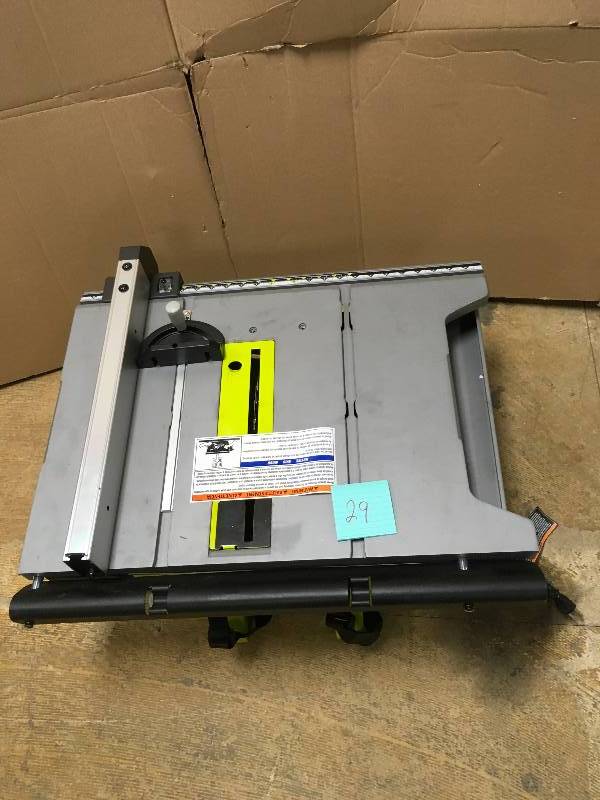 Ryobi 10 in. Table Saw - Missing Stand in working conditions