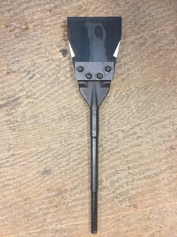 Bosch 6 in x 25 in. Hammer Steel SDS-max Floor Scraper open box never used