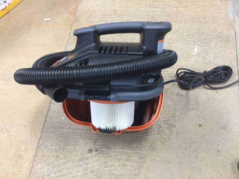 Ridgid Portable WetDry Vac in like New conditions tested