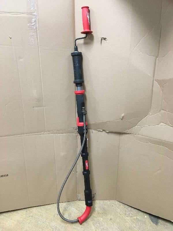 Milwaukee TrapSnake 6 Toilet Auger in working conditions