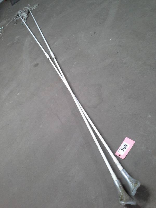 lot 798 image: (2) Taylor Made Perimeter Pole