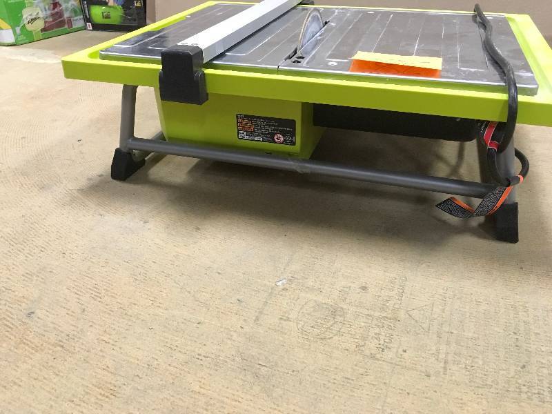 lot 86 image: Ryobi 7 in. Tile Saw in working conditions