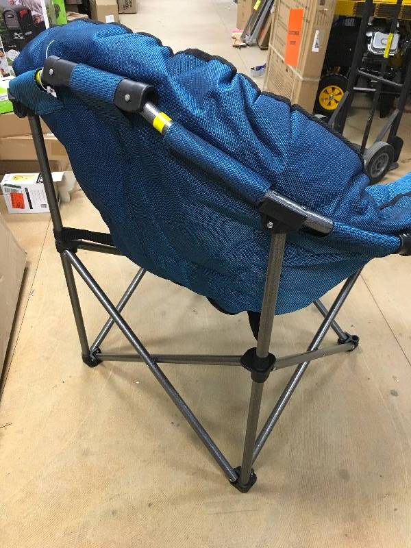 lot 120 image: Folding Cushion Chair open box never used