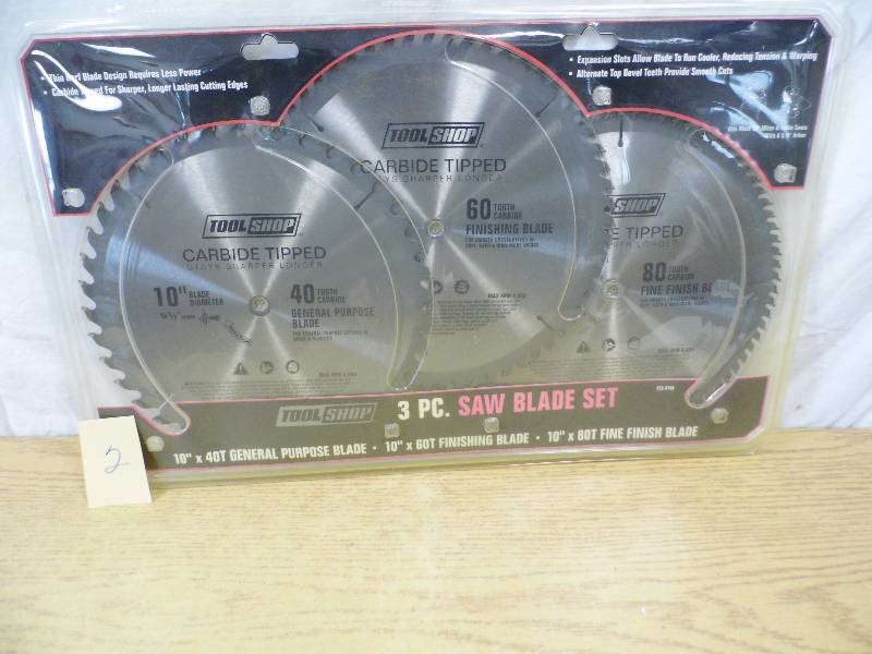 lot 2 image: Saw Blades