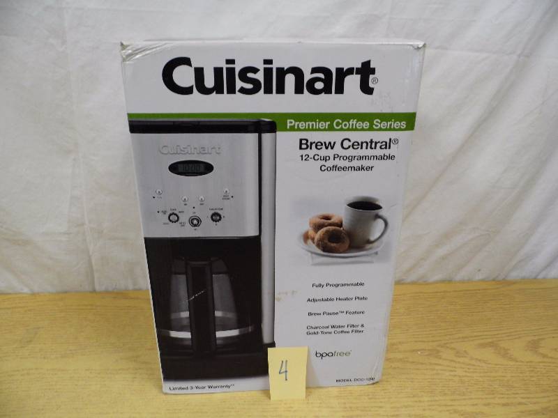 lot 4 image: Cuisinart Bew Central Coffee Maker