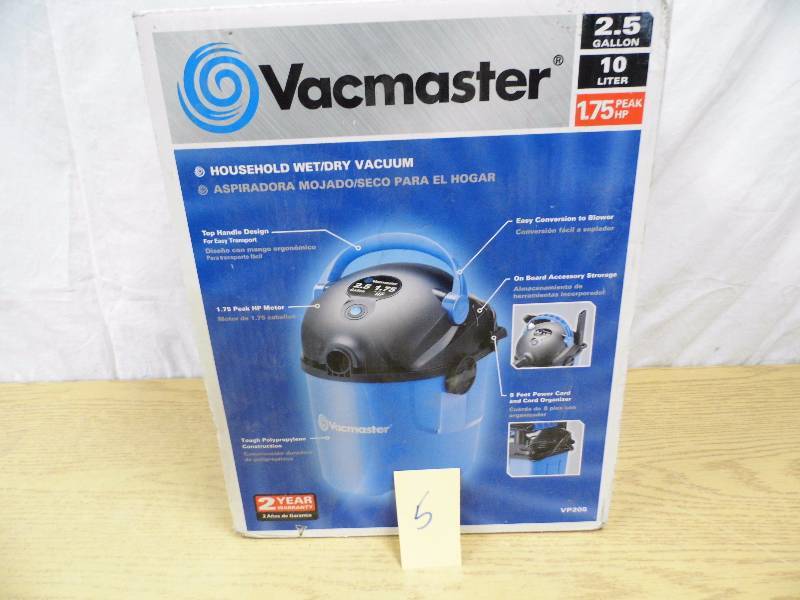 lot 5 image: Vacmaster WetDry Vac
