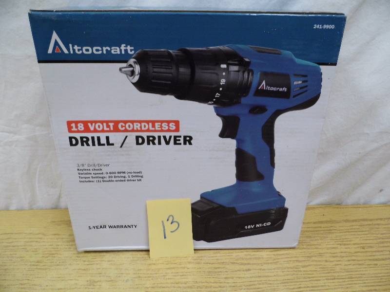 lot 13 image: Drill  Driver
