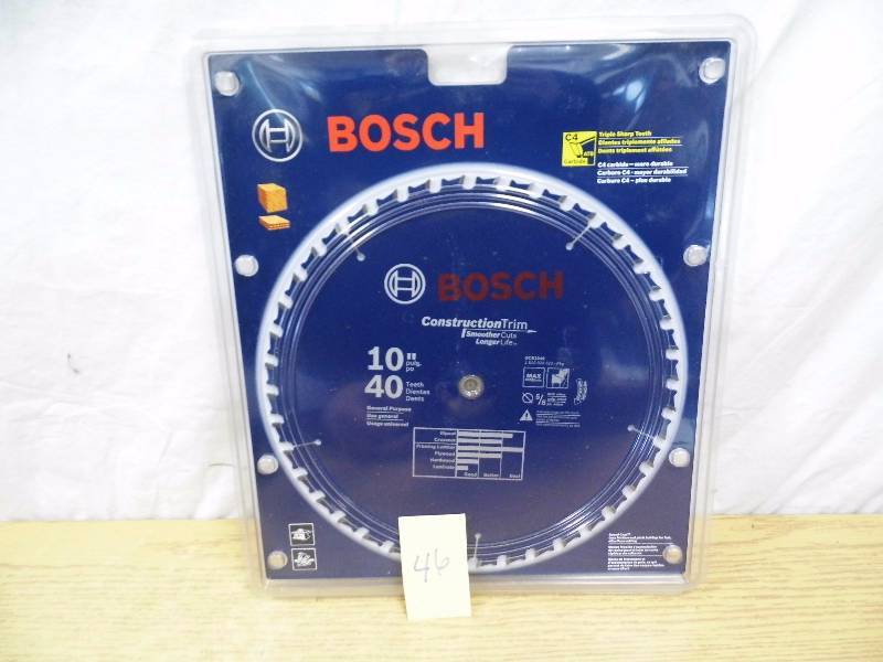 lot 46 image: Bosch 10 Saw Blade